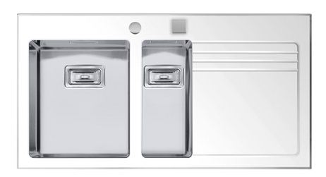 LUX GLASS 100 White (Left) 1&1/2B1D 26V BNL 7V148